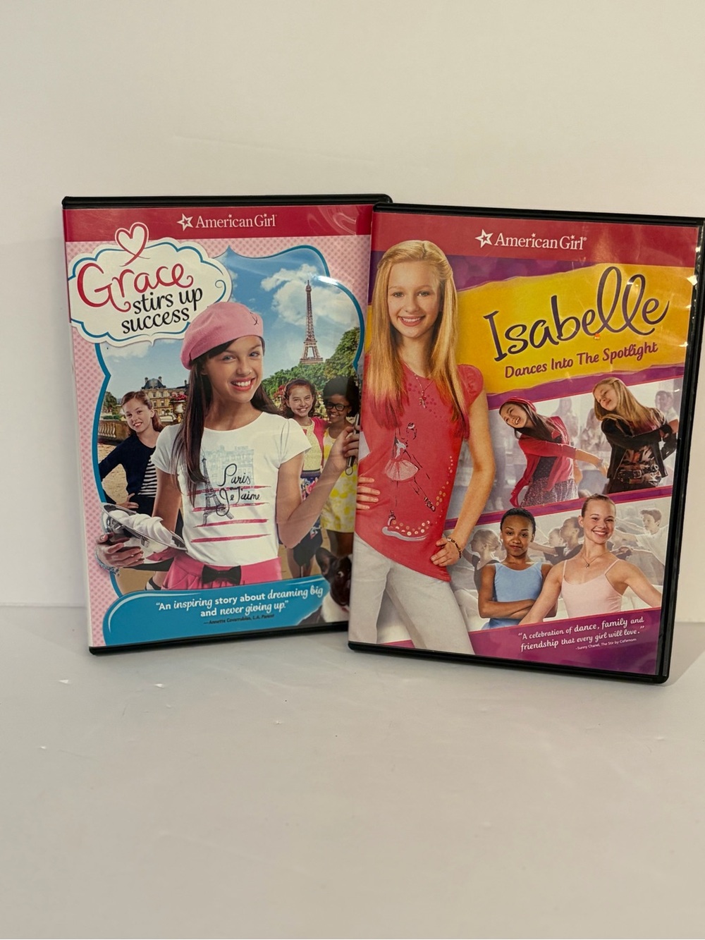 American Girl DVD Set - Pink, Red